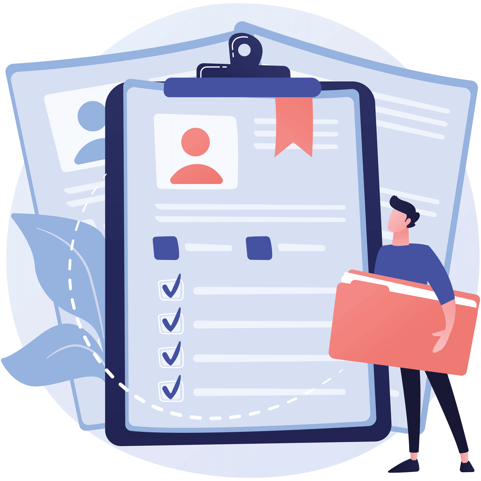 Person füllt Formular aus um illegale Verluste zurückzufordern